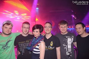 Konfetti-Party im Sax