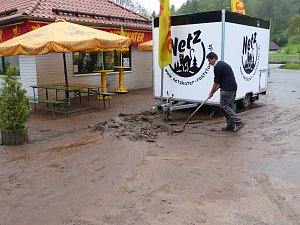 Spuren des Unwetters