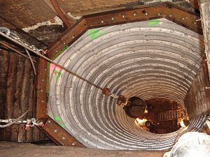 BSI: Aufw&auml;ltigung Lindig, Schacht Kamsdorf