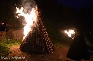 Walpurgis auf der Burg Hohnstein