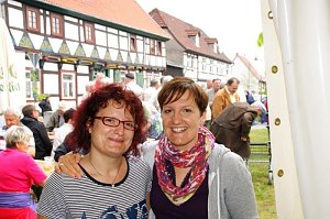 Maibaum in Obergebra gesetzt