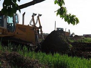 Baustart bei Bielen