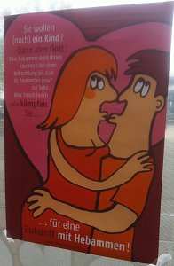 Hebammen in der Stra&szlig;enbahn