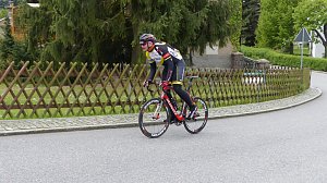 Radsport:  Nico Neblung in Action