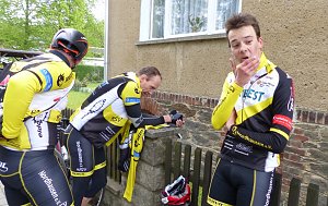 Radsport: Waldenburg nach dem Rennen