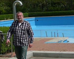 Arbeitseinsatz im Freibad