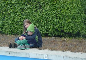 Arbeitseinsatz im Freibad