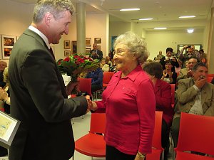 Gratulation von OB Zeh