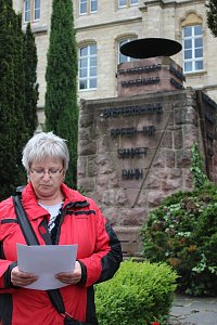 Der Opfer gedacht