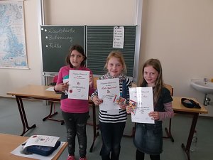 Lesewettbewerb an der Grundschule Wipperdorf