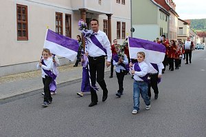 Fliederkrone gesetzt