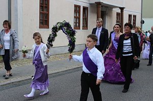 Fliederkrone gesetzt