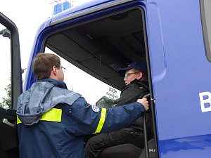 THW mit Tag der offenen T&uuml;r