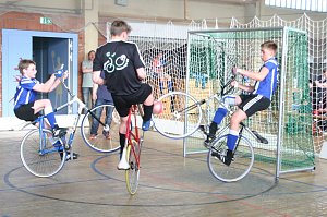 Radball Jubil&auml;um in Ilfeld