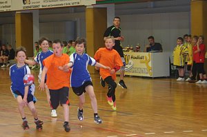 Mit viel Elan Ran an den Ball