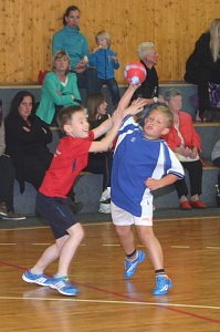 Mit viel Elan Ran an den Ball