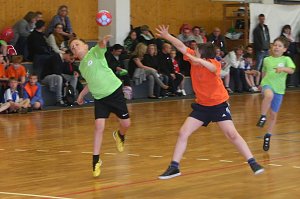 Mit viel Elan Ran an den Ball