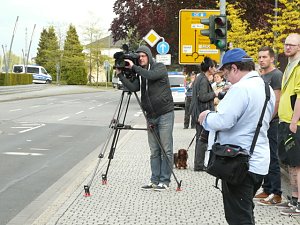 Protest gegen Neonazis