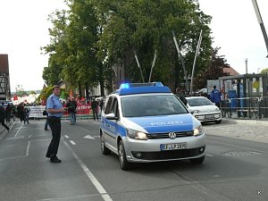 Protest gegen Neonazis