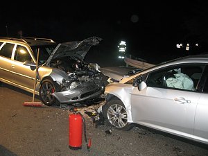 Unfall auf der Autobahn