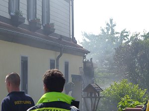 Feuer in der Vogelsiedlung