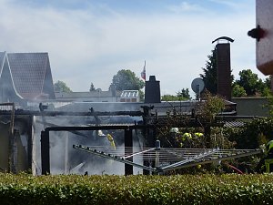 Feuer in der Vogelsiedlung