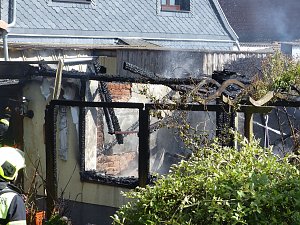 Feuer in der Vogelsiedlung