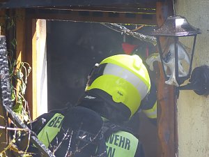 Feuer in der Vogelsiedlung