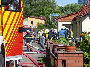Feuer in der Vogelsiedlung