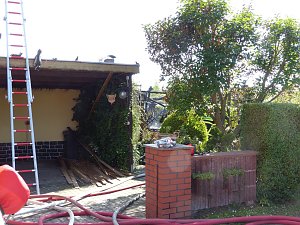 Feuer in der Vogelsiedlung