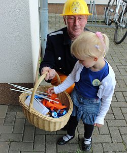 Kindertag bei Feuerwehr gestartet