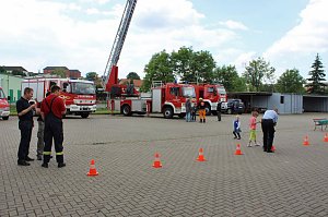 Kindertag bei Feuerwehr gestartet