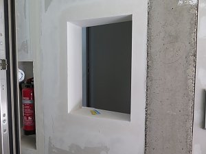 Besuch im B&uuml;rgerhaus: Sp&auml;tabgabestelle im Eingang