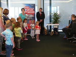Spenden&uuml;bergabe in der Kreissparkasse