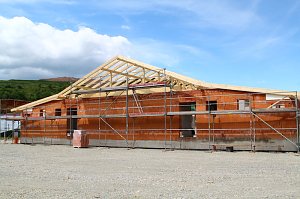 Richtfest an Sollstedter Festhalle