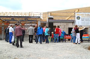 Richtfest an Sollstedter Festhalle
