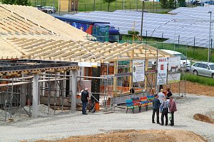 Richtfest an Sollstedter Festhalle