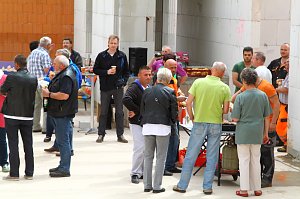 Richtfest an Sollstedter Festhalle