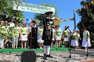 Laubk&ouml;nig gekr&ouml;nt