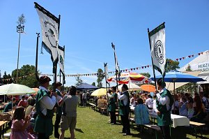 Laubk&ouml;nig gekr&ouml;nt
