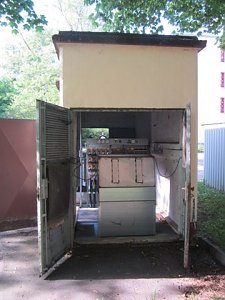 Brand in Trafostation