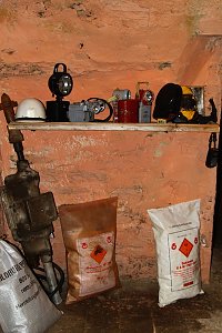 Bergbaustollen im Gutshaus