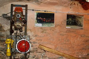 Bergbaustollen im Gutshaus