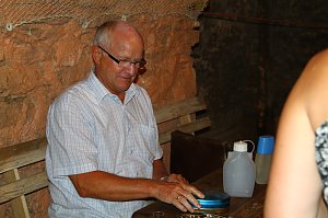 Bergbaustollen im Gutshaus