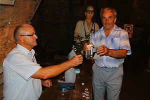 Bergbaustollen im Gutshaus