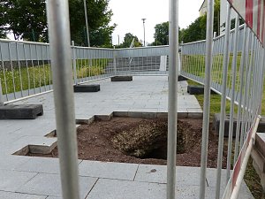 Erdfall an der Frauenberger Stiege