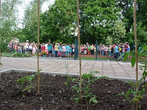 Schulgarten eingeweiht