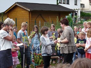 Schulgarten eingeweiht