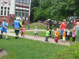 Feuer in der "Rappelkiste"