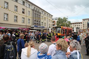 Zweites Nordh&auml;user Stra&szlig;enbahnziehen